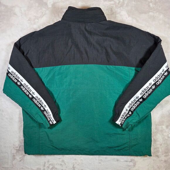 Adidas Originals R.Y.V. BLKD 2.0 Men's L Half-Zip Pullover Track Jacket EK4337 - Picture 2 of 8